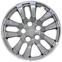 Vista 4 de Auto Reflections Juego de 4 fundas de rueda de 16" 10 radios para Nissan Altima 2013-2018 - Plata