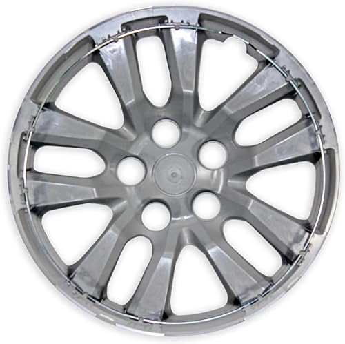 Miniatura 4 de Auto Reflections Juego de 4 fundas de rueda de 16" 10 radios para Nissan Altima 2013-2018 - Plata