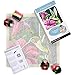 Dimensions Colorful Hummingbird Latch Hook Craft Kit, 16'' x 16''