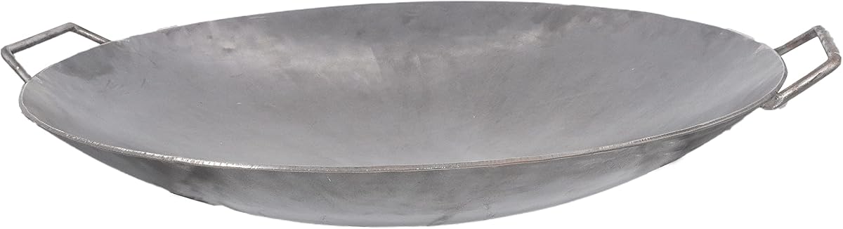 22" Cooking Disc Blade Discada High Heat Cooking Skillet, Disc BBQ, Cowboy Wok (No Stand, 22 inch)