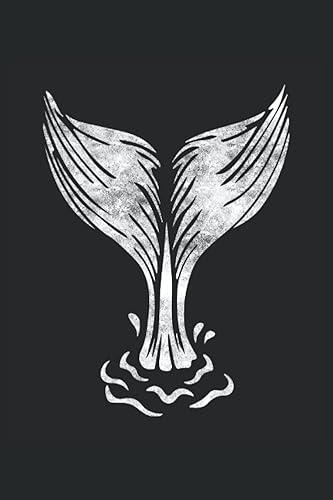 baleine Flase Walfisch Notebook Din A5 6x9 pouces Planificateur Journal écrit Booklet 120 pages Lubrification en pointillés (French Edition)