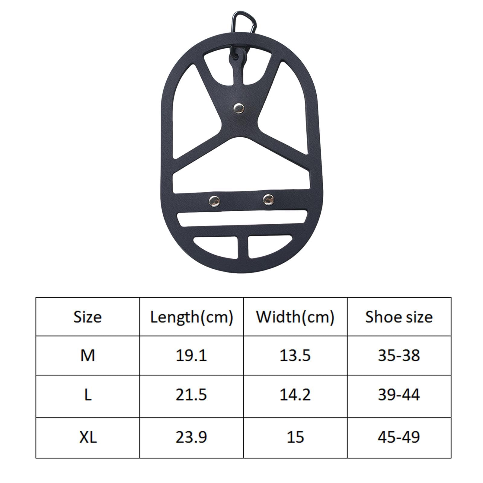 Clip per calzature per portascarpe per zaino Clip per scarpe per borsa sportiva per scarpe da corsa
