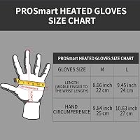 PROSmart Elektromos Fűthető Kesztyű L-es Akkumulátorral - Unisex Kézmelegítő Síeléshez, Snowboardozáshoz, Téli Sportokhoz 7