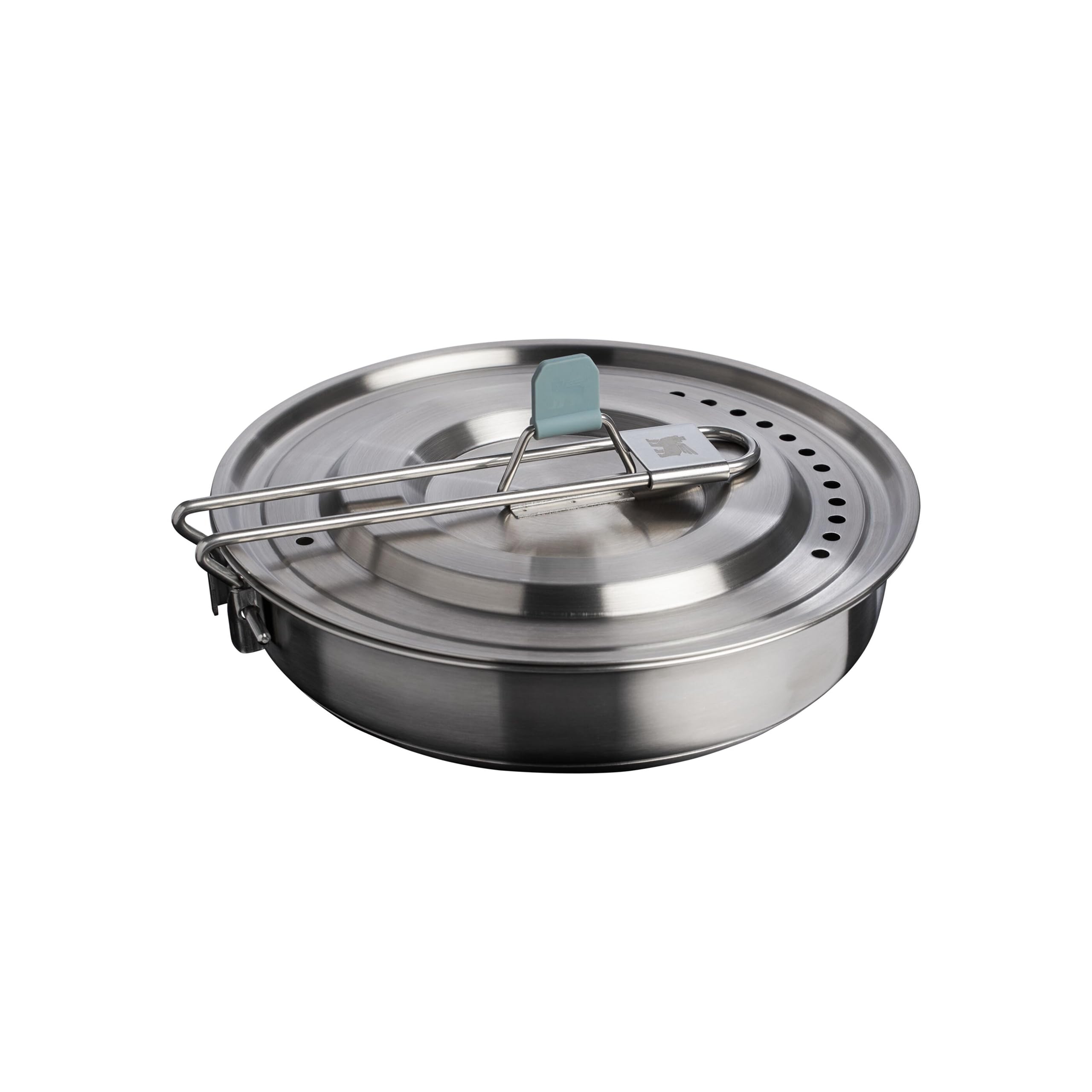 Stanley 1913 Wildfare Fry Pan Cookset 0.94L - Shale/Charcoal | Edelstahl-Camp-Kochset - Packbar - Spülmaschinenfest - BPA-frei - Für Camping und Wandern