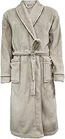 Roupão Neo Velour Flannel Aveludado 220g/m2 Médio Camesa - Bege