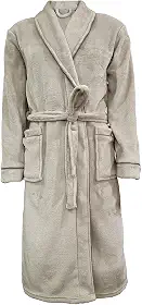 Roupão Neo Velour Flannel Aveludado 220g/m2 Médio Camesa - Bege