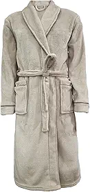 Roupão Neo Velour Flannel Aveludado 220g/m2 Médio Camesa - Bege