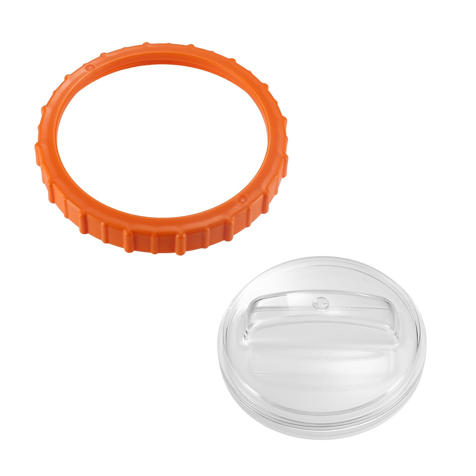 Sinbana Pool Sand Filter Pre-Filter Cover with Orange Nut, ABS Replacement Parts Compatible with Sand Pump Models 58486 58497 58499