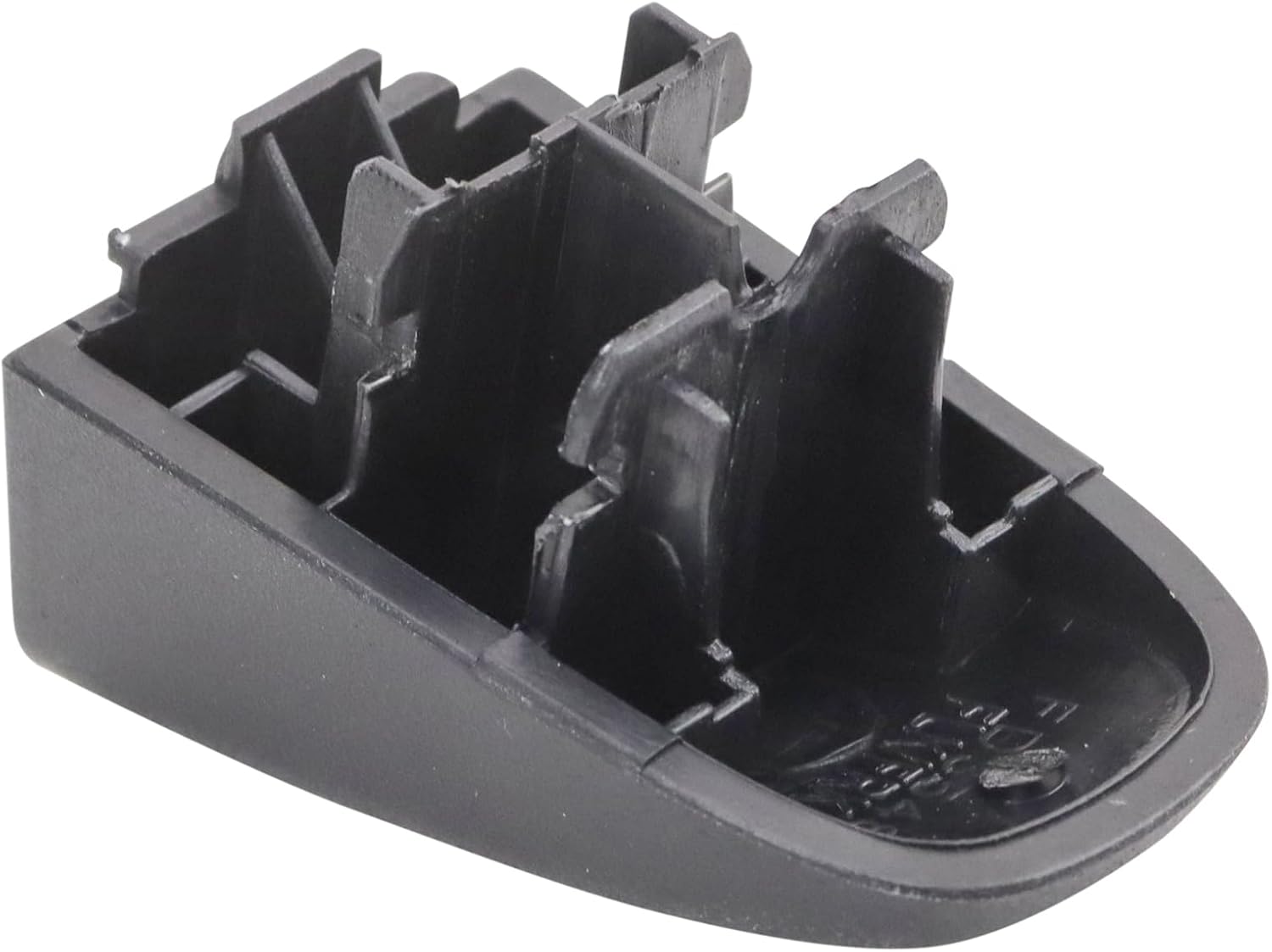 TRQ Exterior Door Handle Black Black Compatible with 2019-2023 Ford Ranger