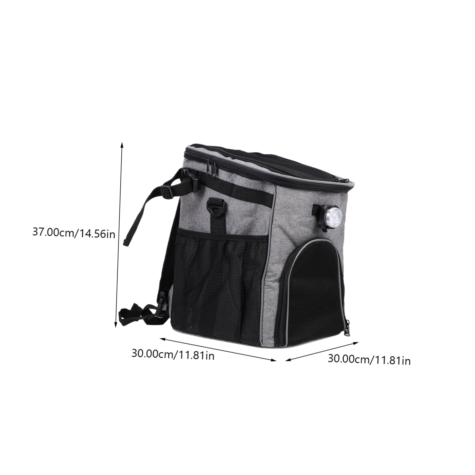 Totority Pet Carrier Bag for Outdoor Use Dog Bike Pouch Foldable Small Pet Carrier Breathable Material Convenient for Dog Traveling and Hiking