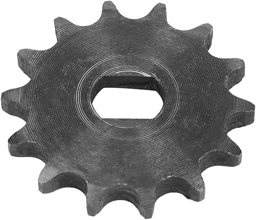 Miniatura 7 de Alomejor Piñón de cadena engranaje eléctrico Scoooter Motor Motor 14 diente Piñón 0.472x0.669 in para Electric Ebike