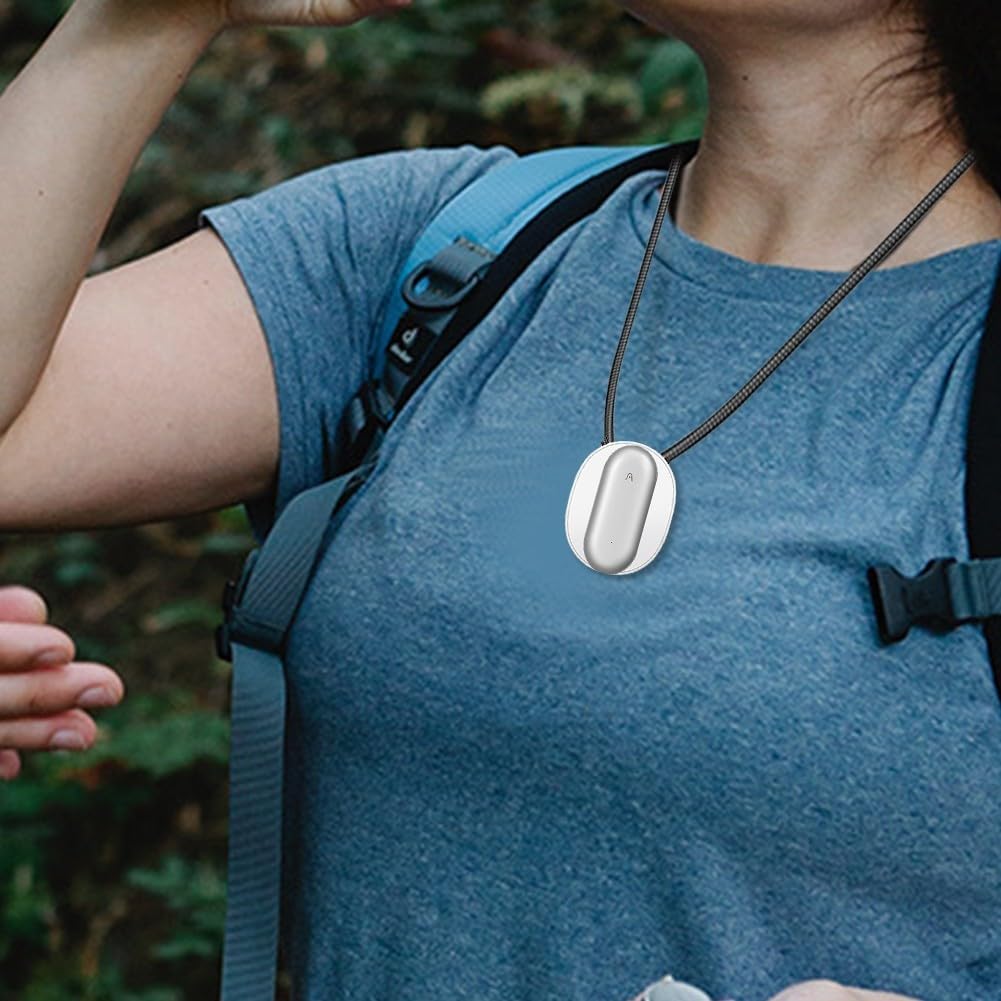 Support magnétique de poitrine avec cordon réglable pour une meilleure accessibilité de l'appareil (noir)