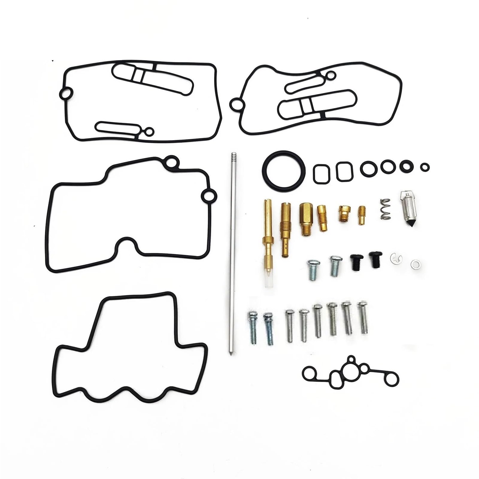 Kit De Reparación Carburador Motocicleta para CRF150R, CRF250R, CRF450R, TRX450ER CRF250X. Incluye Junta Válvula Aguja Herramientas De Riparazione Carburador(6 Juegos)