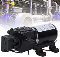 Vista 5 de Oumefar Bomba de diafragma inteligente DC12V 18V 1.2mpa Salida de agua derecha fresca de alta presión autocebante ducha automática Booster Pump