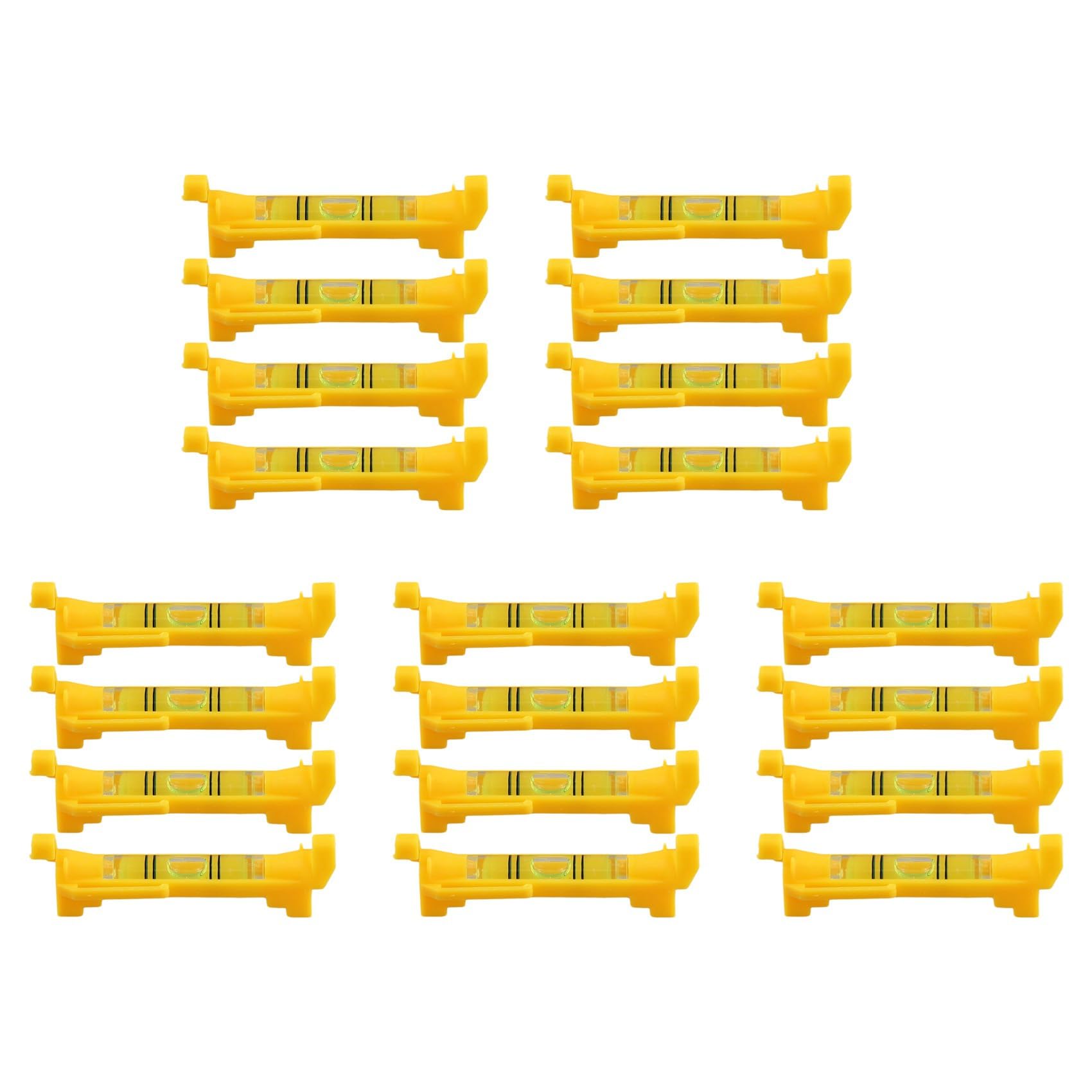 Jnchdghwa Yellow 20Pcs String Level Hanging Line For Leveling Surveying, Building Trades, Bricklaying, Etc. (Yellow)