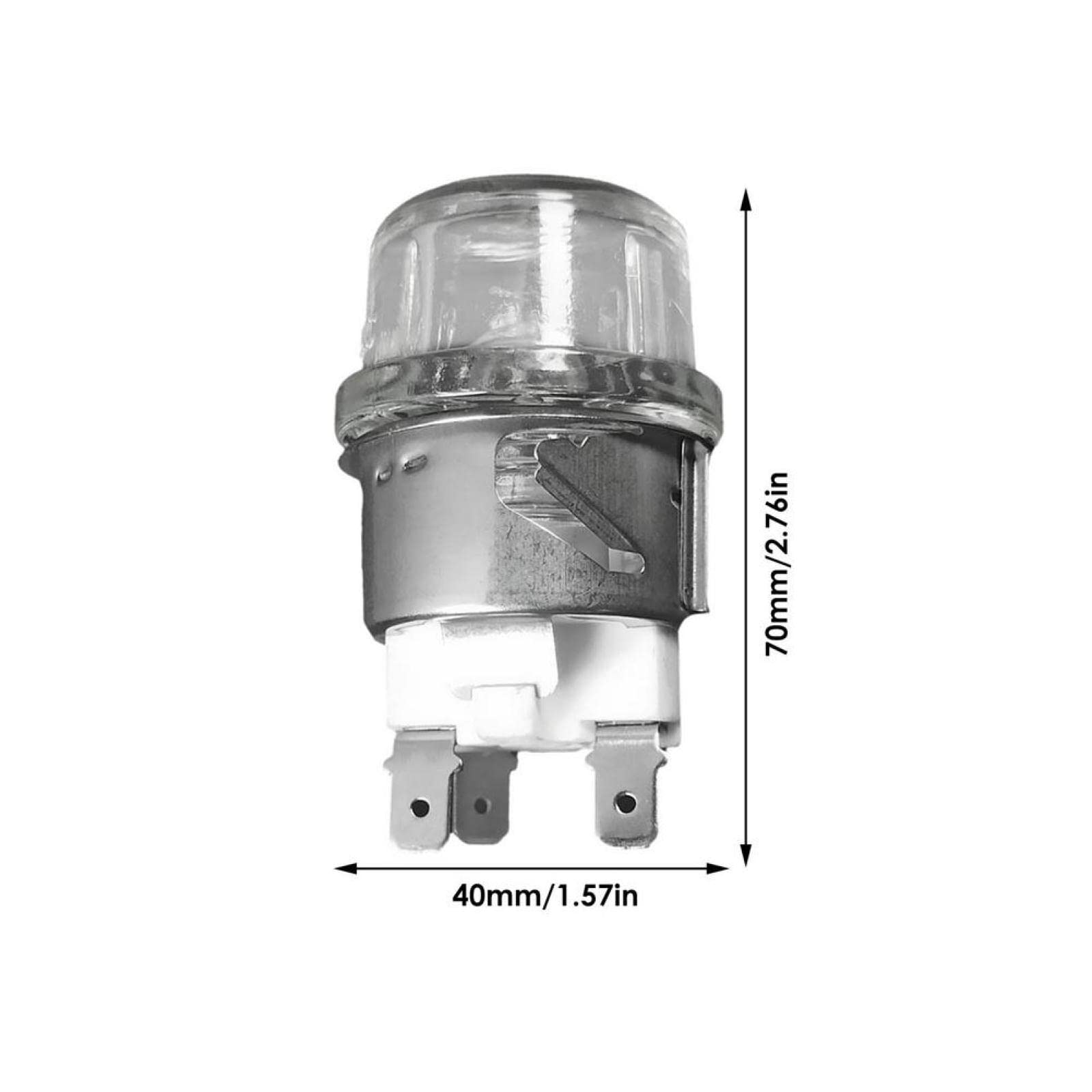 Żarówka Lampy Piekarnika G9 25W Odporna Na Wysokie Temperatury 500 ℃ Do Oświetlenia Kuchenki Mikrofalowej 220V 110V 2 Szt.,2 Szt.