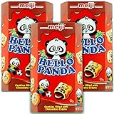 Meiji Hello Panda Chocolate Biscuit (Pack of 3 (2.1 Ounce Boxes, 6.3 Ounces Total))