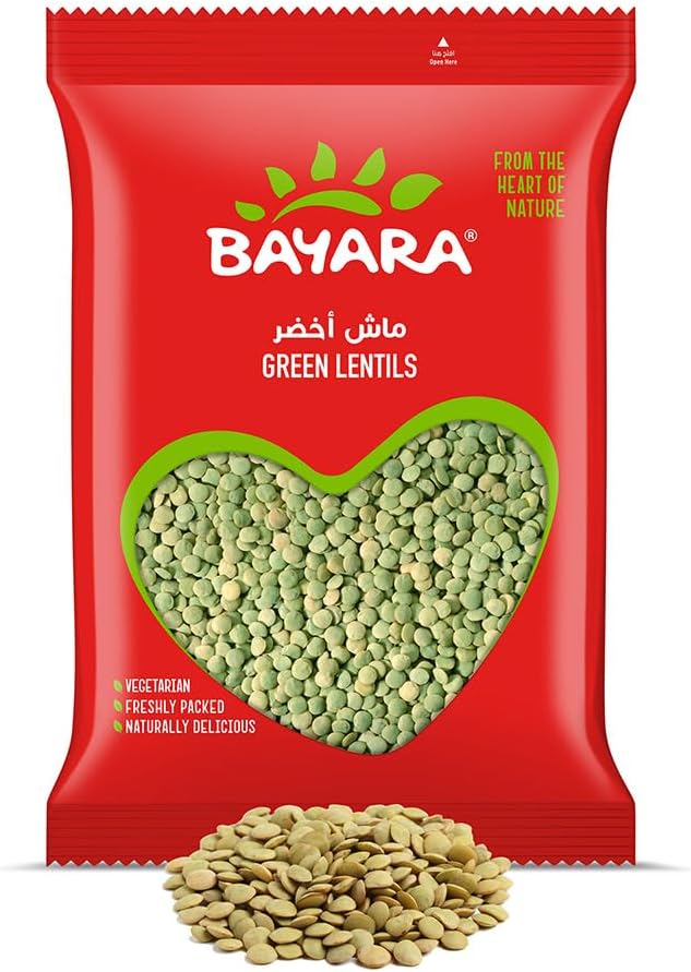 Bayara Green Lentils 1kg