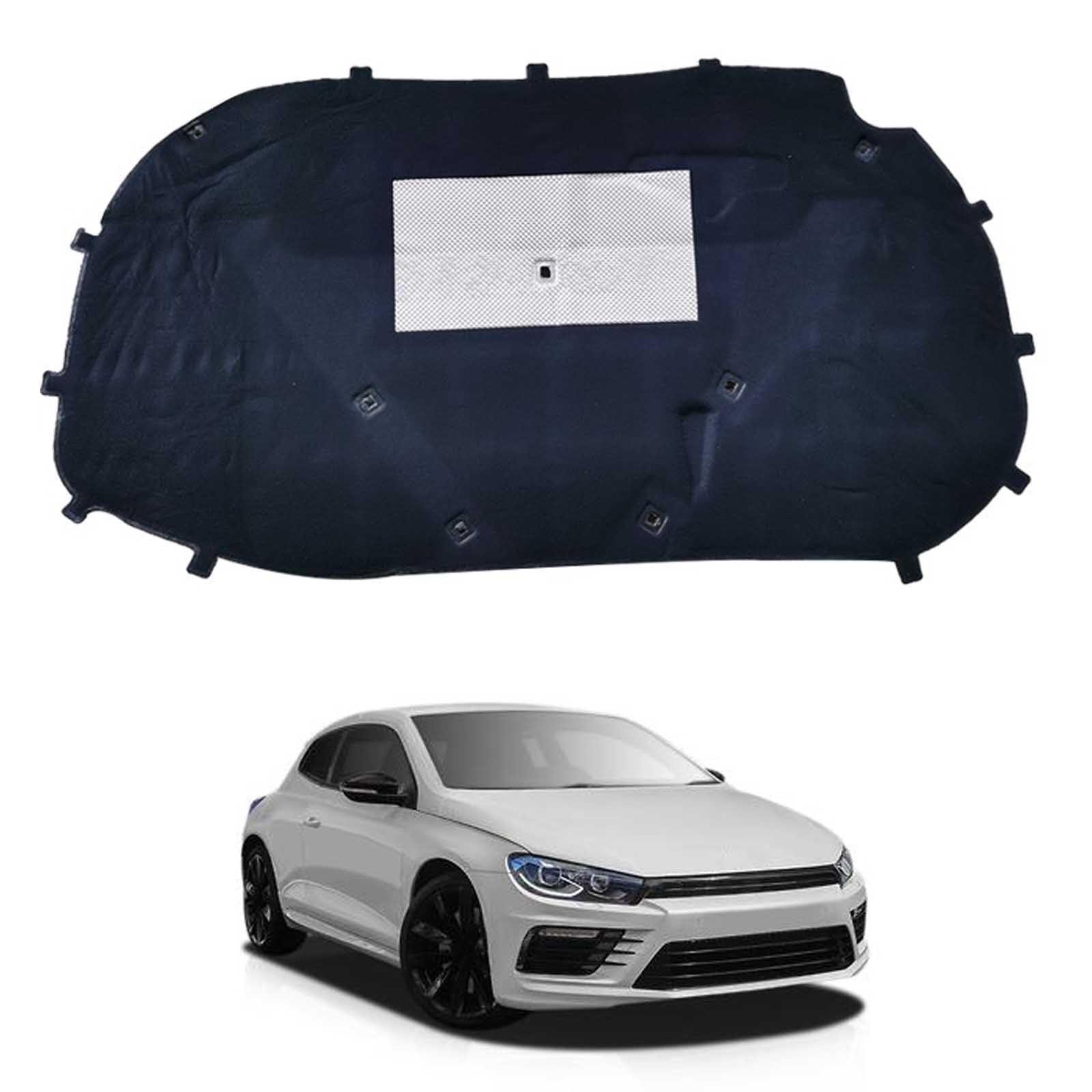 Aislamiento acústico de capó para VW Scirocco, elimina el ruido del motor con esta almohadilla
