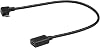 zdyCG Micro USB 2.0 & USB-C Multi-Connector Sync & Charge Cable - 30cm (For Smartphones, Computers, Tablets with Micro USB & USB Type-C Ports)