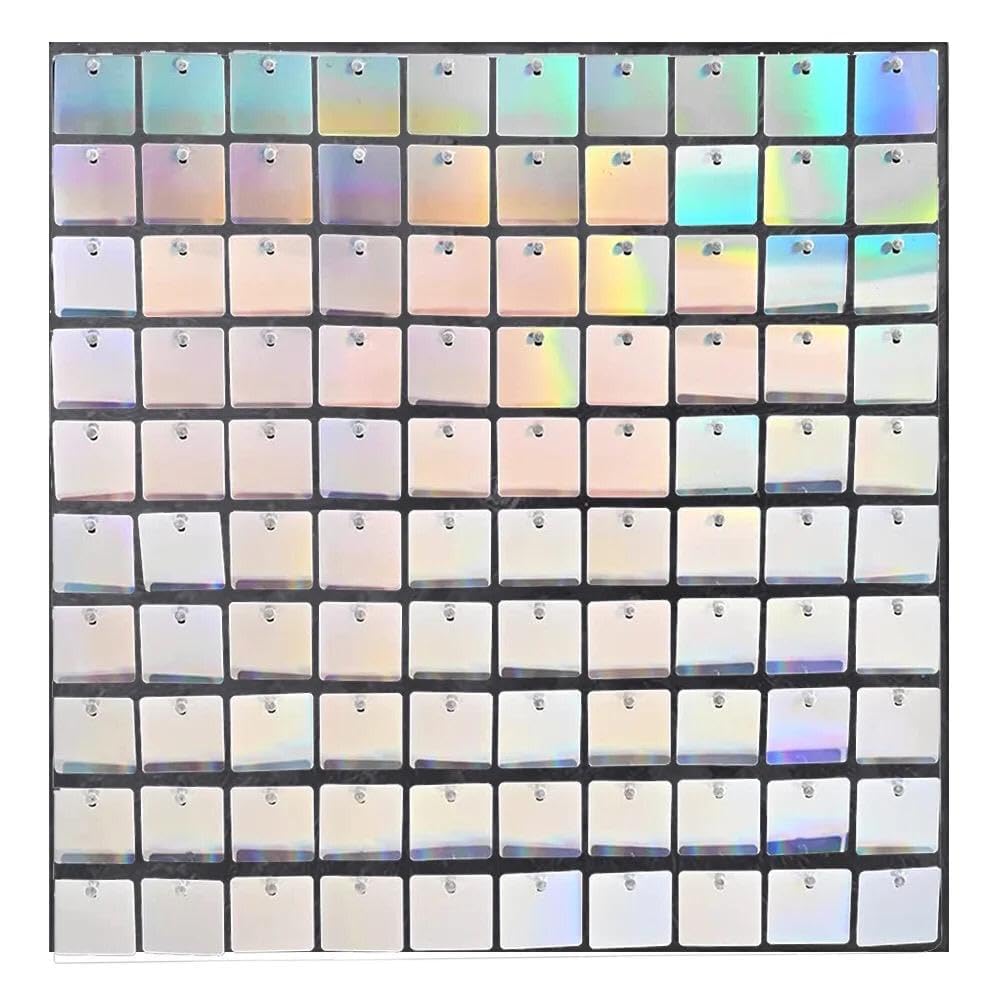 Ghoghari Brothers Decoration Shimmer Wall Backdrop for Birthday, Wedding, Anniversary, Baby Shower and More Event Decorations, Sequin Shimmer Wall Backdrop Birthday (20, Silver, Standard) (B0DDY5T8D7) Amazon Price History, Amazon Price Tracker
