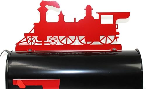 Vista 88 de Hobby, Recreation and Career Style Metal Powder Coated Mailbox Topper (Excavator, Matte Black) Negro mate,Dark Yellow,Blue,Copper,Gris-oscuro,Gloss