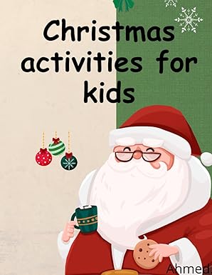 Christmas Activity Book For Kids