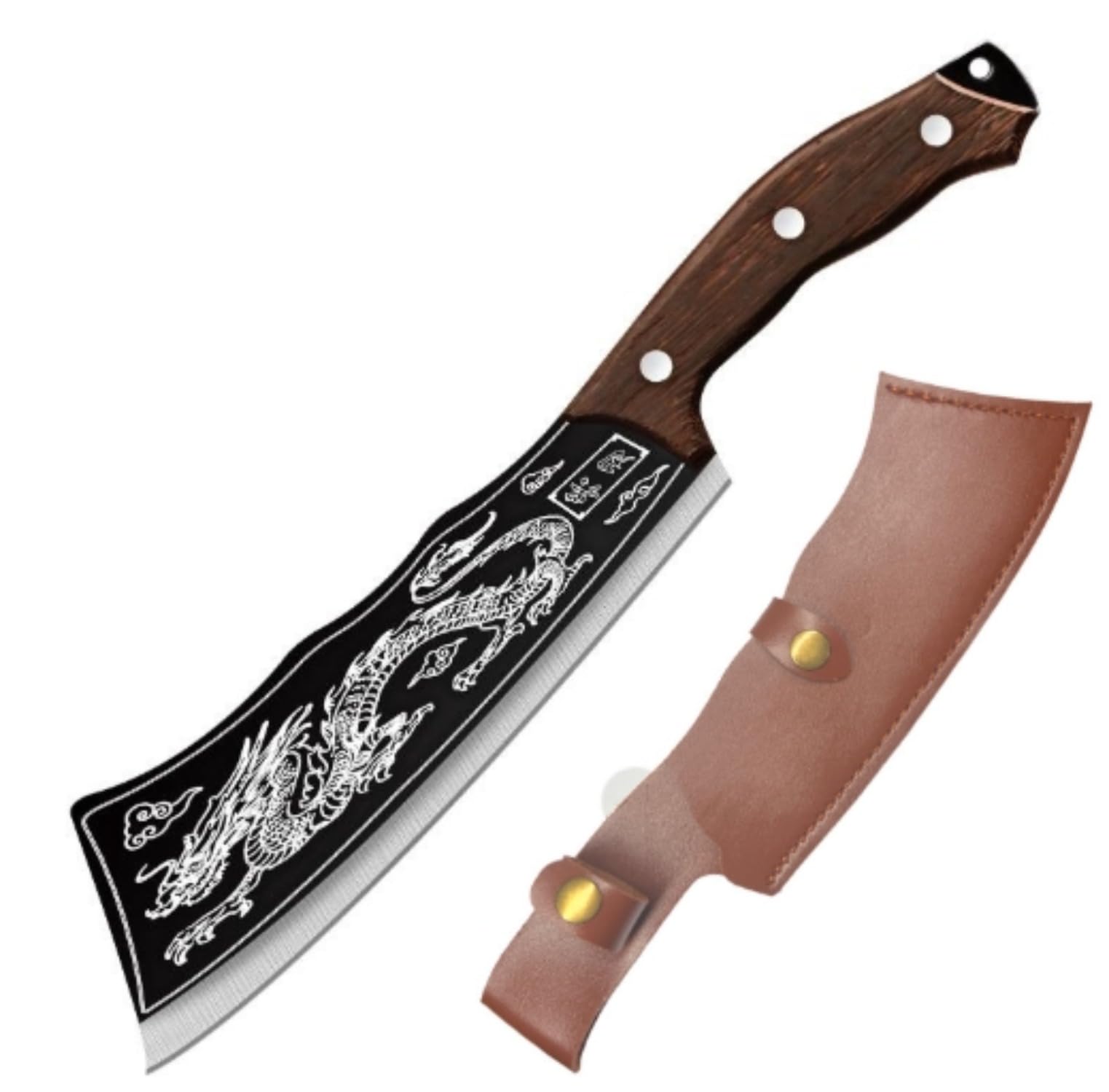 KNIFEHANDCHOP BLING THE NOIZE ナイフハンドチョップ Amazon｜野菜ナイフの鉈の骨ナイフの鋭いチョッピングの骨ナイフは鋼鉄