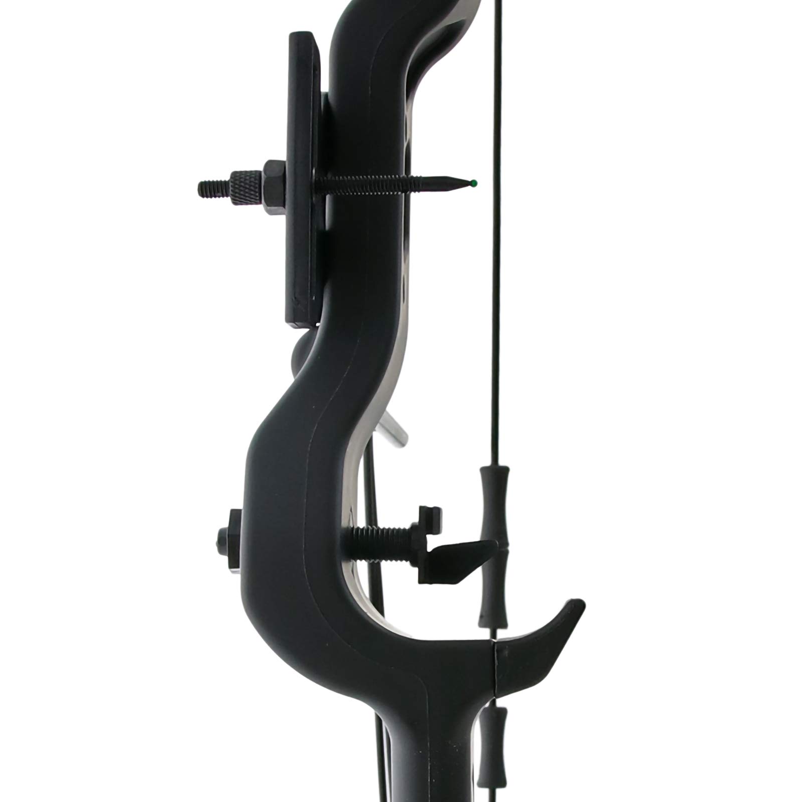 Drake Besra Compoundbogen Set 19–25 lbs, Auszug 19–20,5 Zoll, Rechtshand | kompakter Bogen 25 Zoll, inkl. 2 Fiberglaspfeile, Pinvisier, Pfeilauflage, Köcher, Armschutz und Fingerschutz