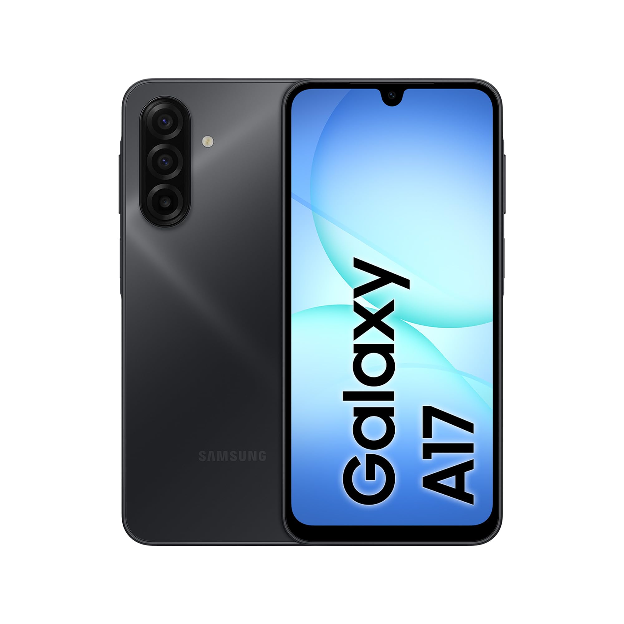 Samsung Galaxy A17 128 Go, Smartphone Android déverrouillé, écran 6,7", Batterie 5000 mAh, Noir, Version FR