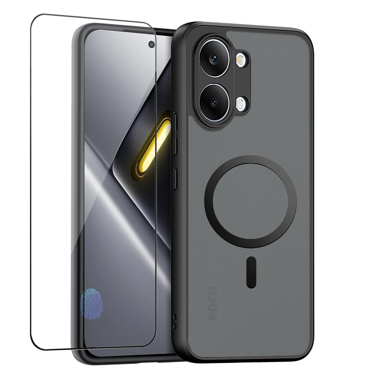 Amazon.co.jp: QUIETIP Poco X8 Pro Max用磁気ケース、スクリーン