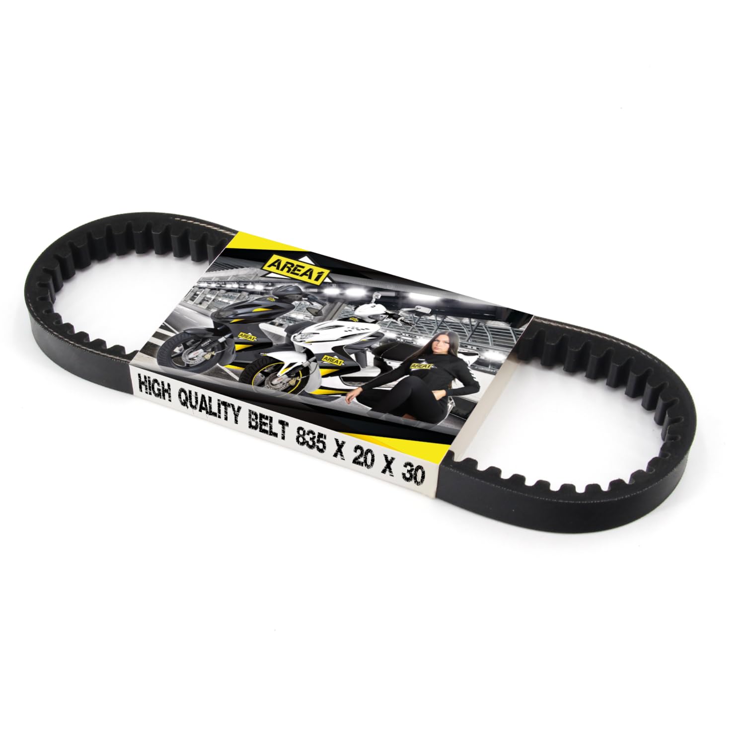 Courroie Trapézoïdale 835x20x30mm Pour Scooter GY6 125/150cm³ - Compatible RS Flex-Tech, Vanguard