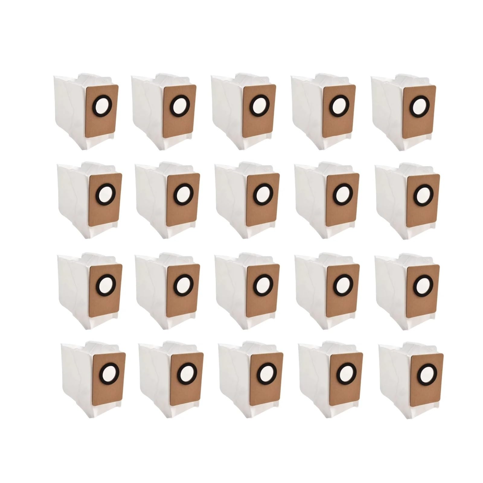 OUNCU Assembly Non-woven Dust Bag,Compatible For ILIFE T20 / T20S / T20s Ultra Vacuum Cleaner Parts(20 pcs)