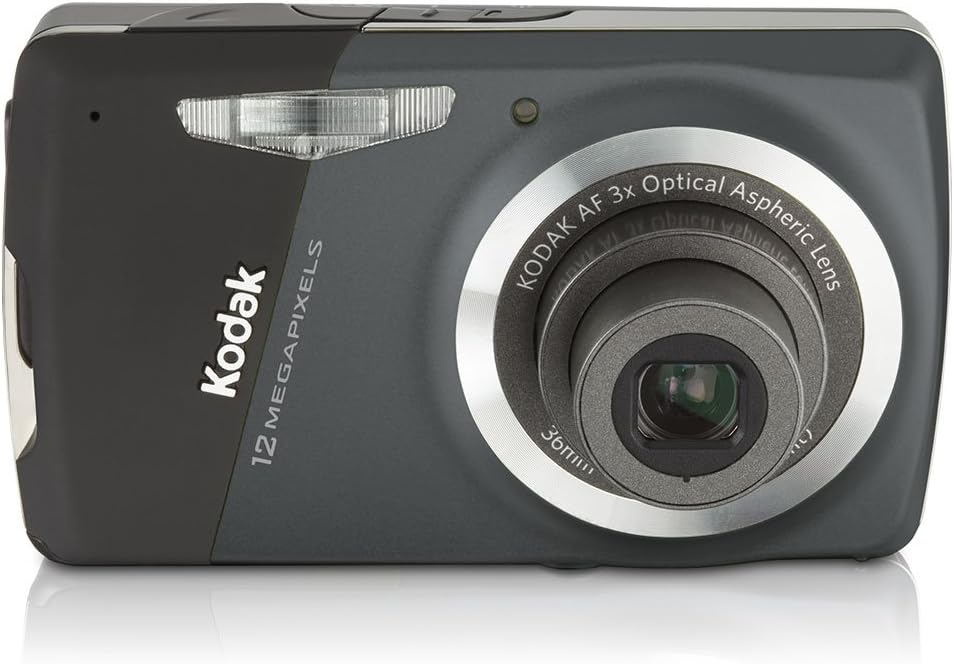 Kodak Easyshare M530 12 MP Digital Camera with 3x Wide Angle Optical Zoom and 2.7-Inch LCD (Carbon)