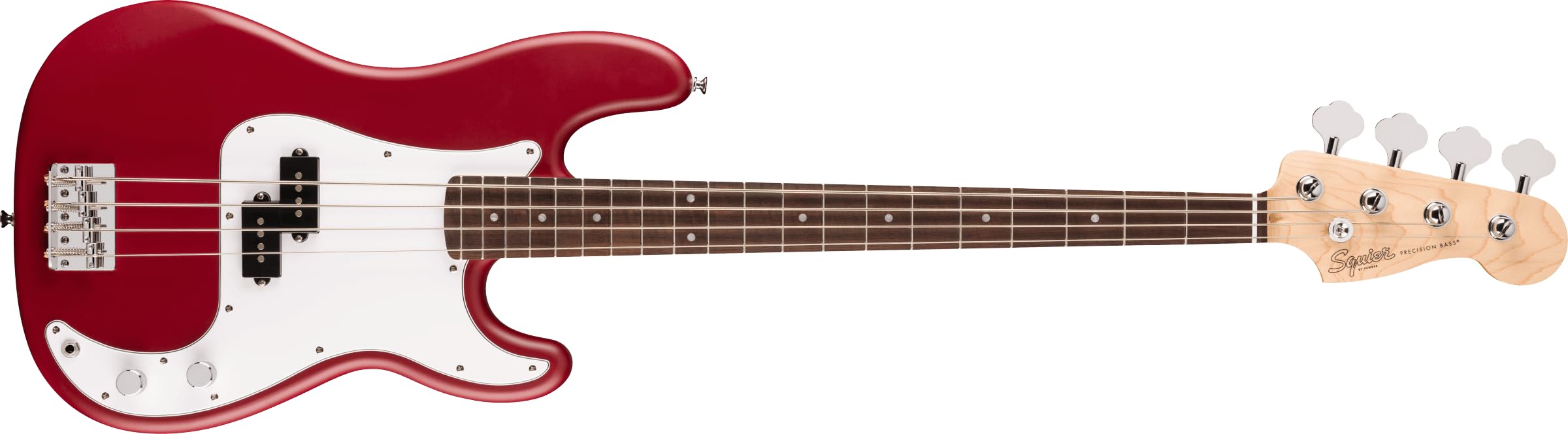 Fender Squier Debut Series Beginner Precision Bass Guitar Matte Dakota Red