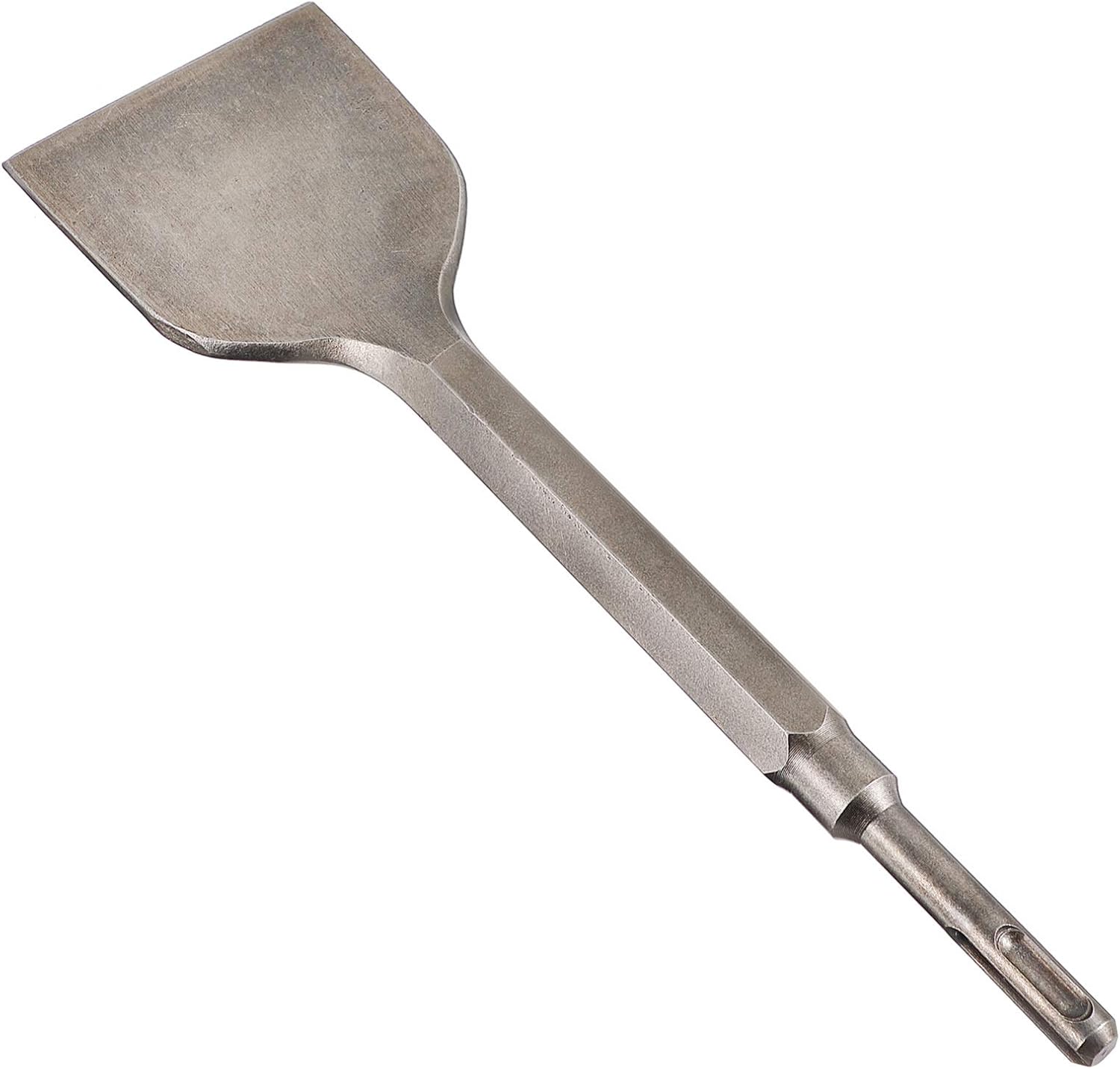 DOITOOL Angled Chisel for Concrete Demolition Hammer Tile Removal Chisel Sturdy Material