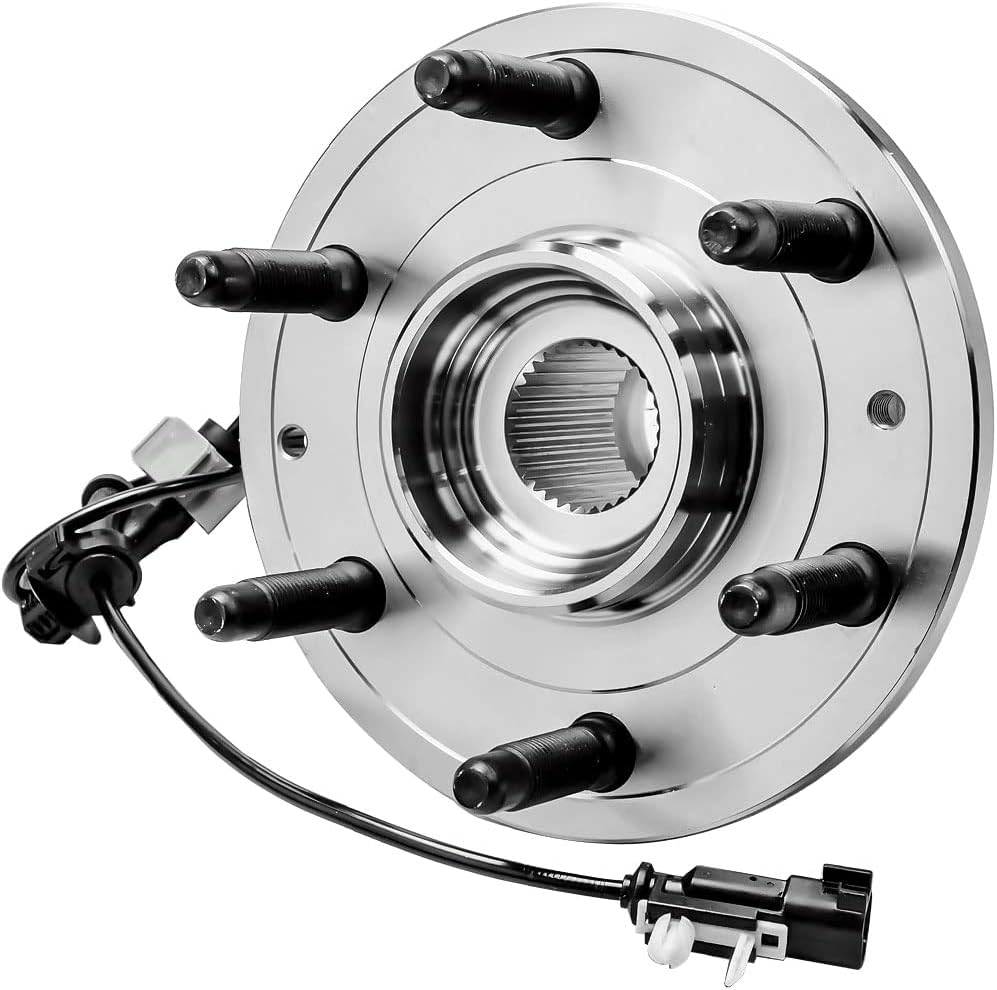 515160 Front Wheel Bearing and Hub Assembly Replacement for Chevrolet Suburban Tahoe Silverado,Cadillac Escalade XTS,GMC Sierra Yukon Hub Bearing Assembly 4WD w/ABS 6 Lug - Image 5