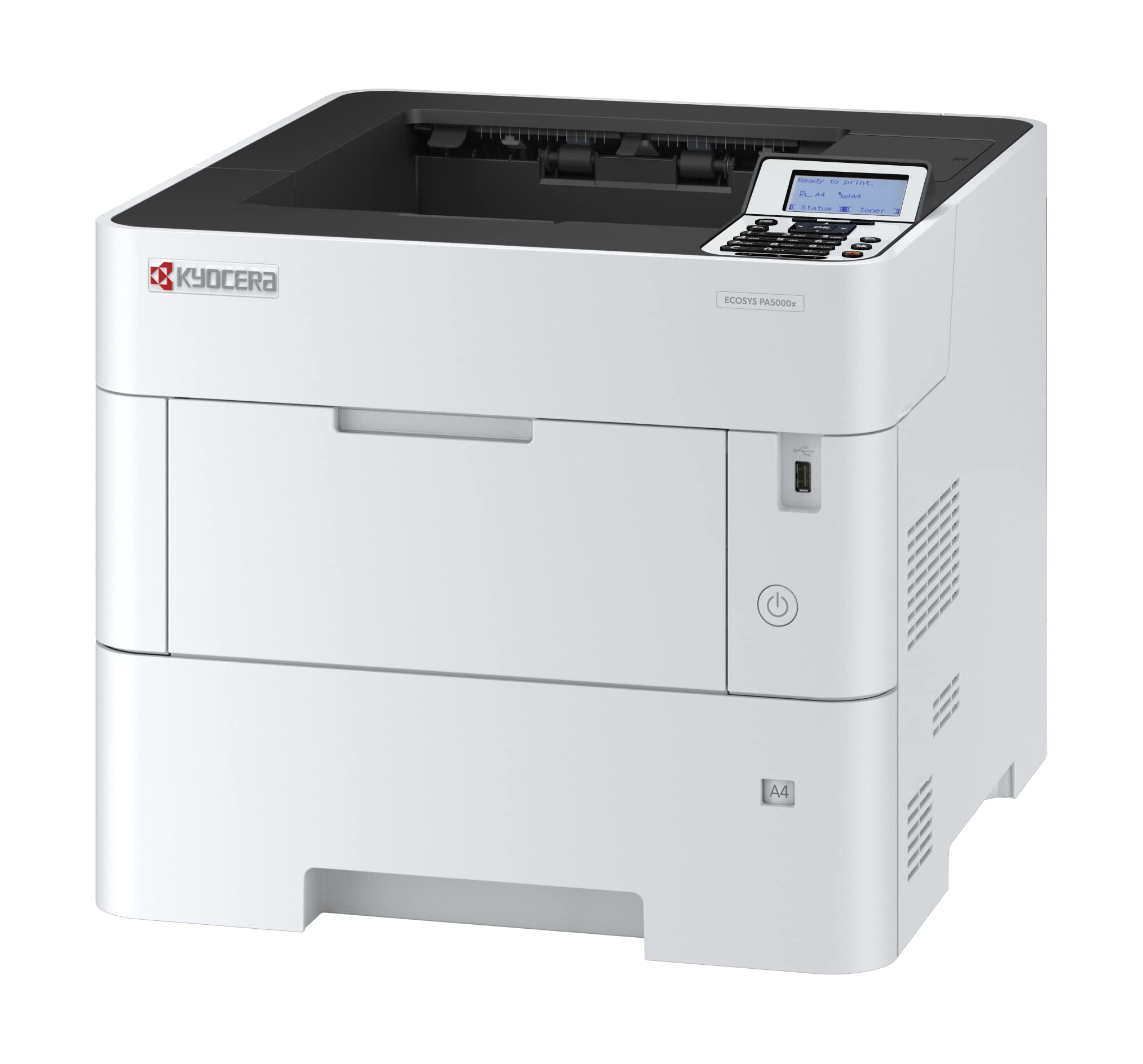 Kyocera Ecosys Pa5000x - Drucker - S/w - Duplex - Laser - A4/legal - 1200 X 1200 Dpi - Bis Zu 50 Seiten/min. - Kapazit?t: 600 Bl?tter - Usb 2.0, Giga