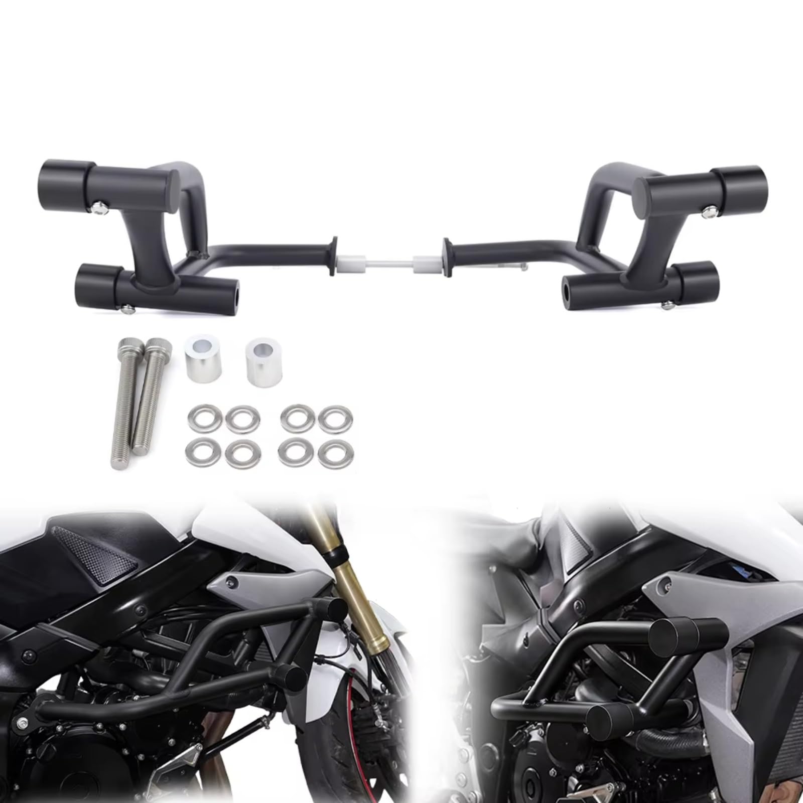Paraurti Compatibile Con Suzuki Per Gsr750 2011-2016 Motore Del Motociclo Guard Highway Bar Stunt Crash Cage Protezione Paraurti Gara Ferroviaria
