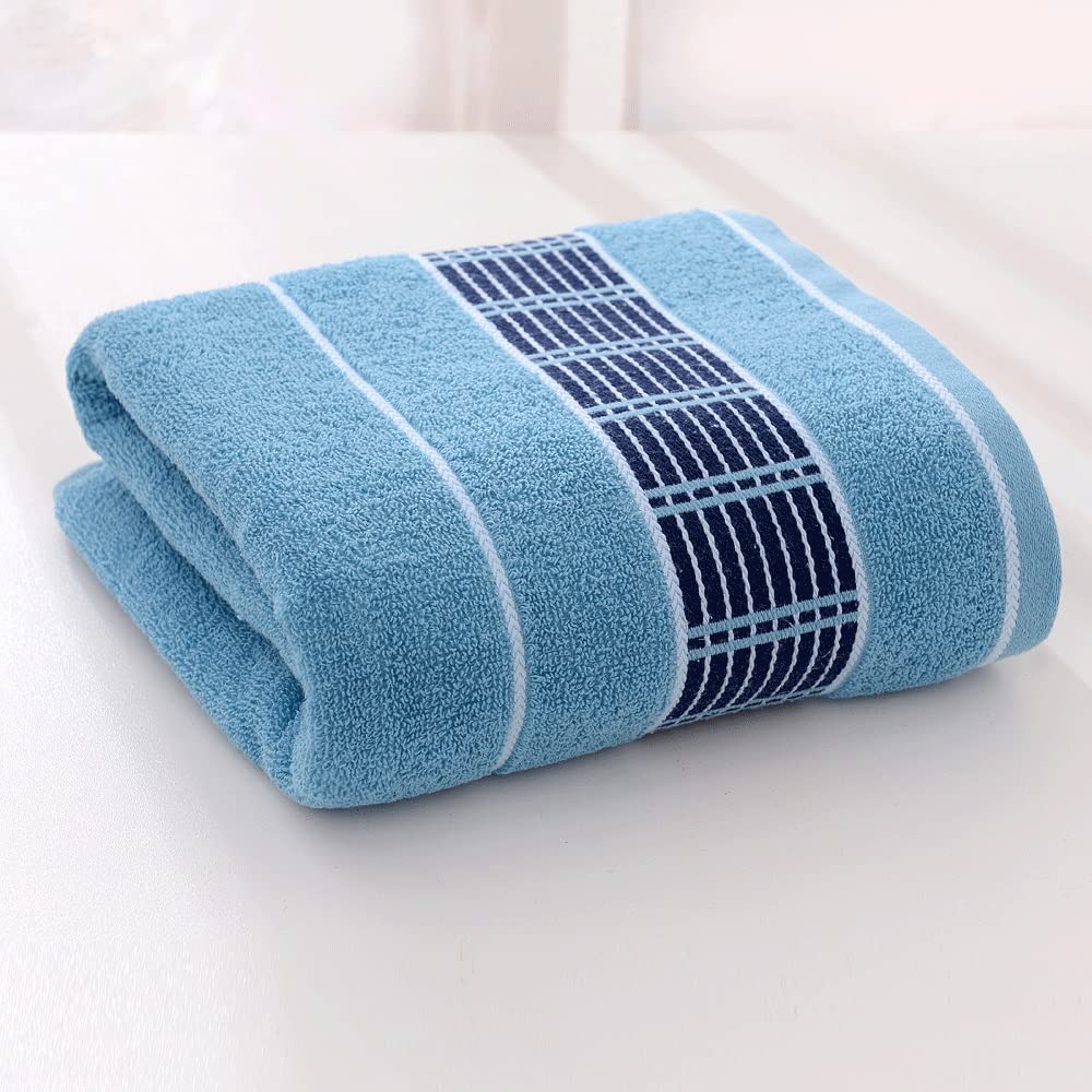 Serviette de bain en coton premium drap de douche uni et moelleux