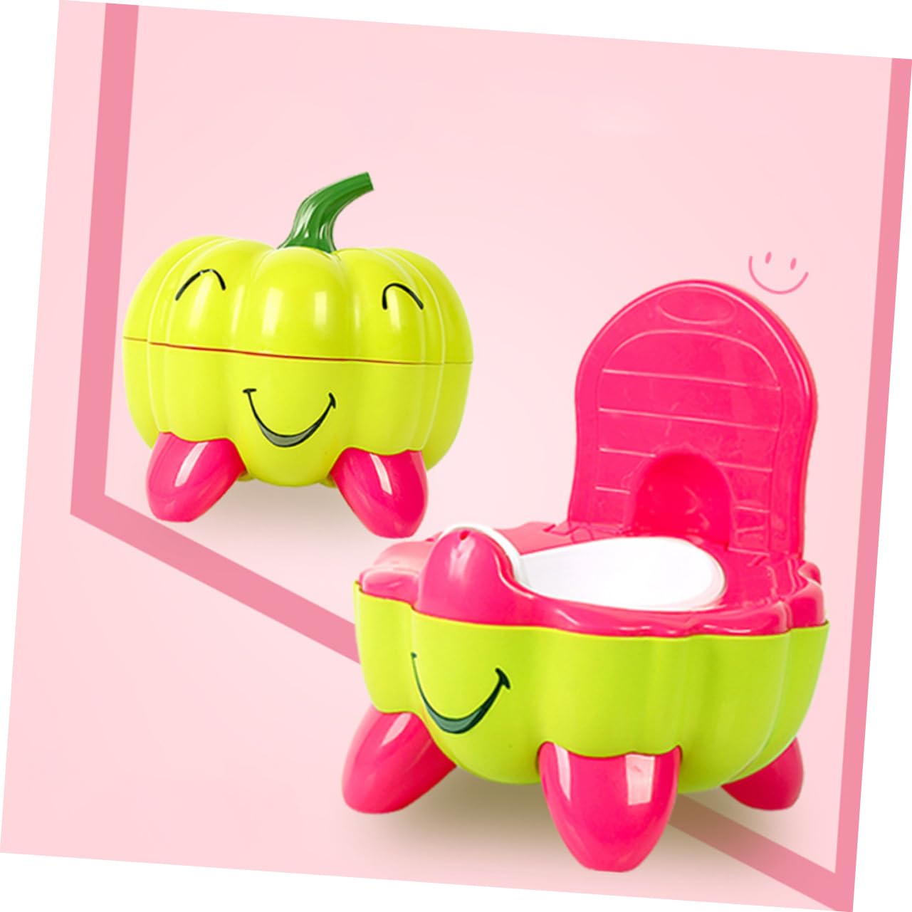 Kisangel Baño para Asiento de Inodoro Orinal de Entrenamiento para Bebés Potty Seat Fácil de Limpiar para Uso Casa o Viaje