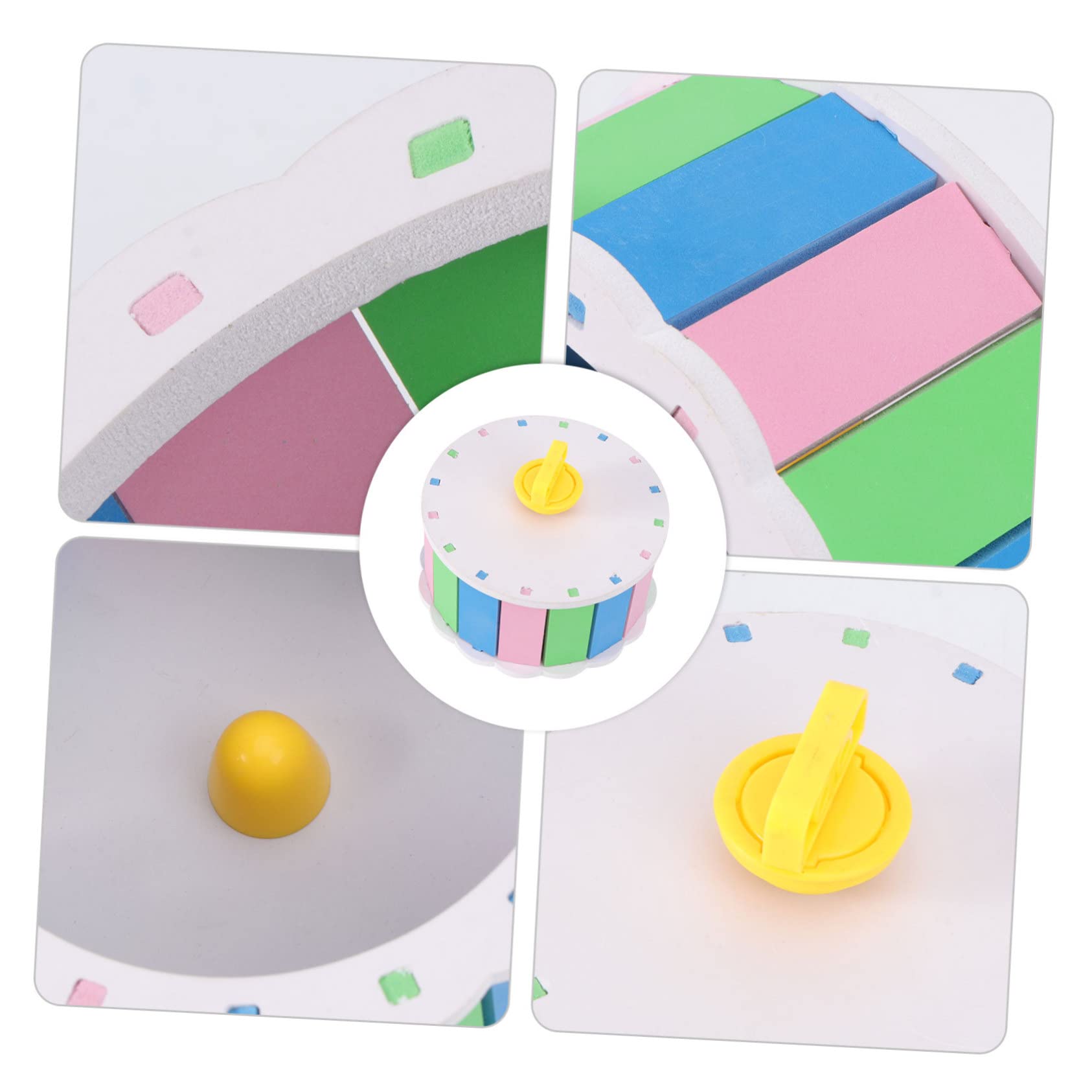 LIOOBO 15cm Hamster Plaything Quiet Exercise Wheel Pet Material Pet Toy for Healthy Fun