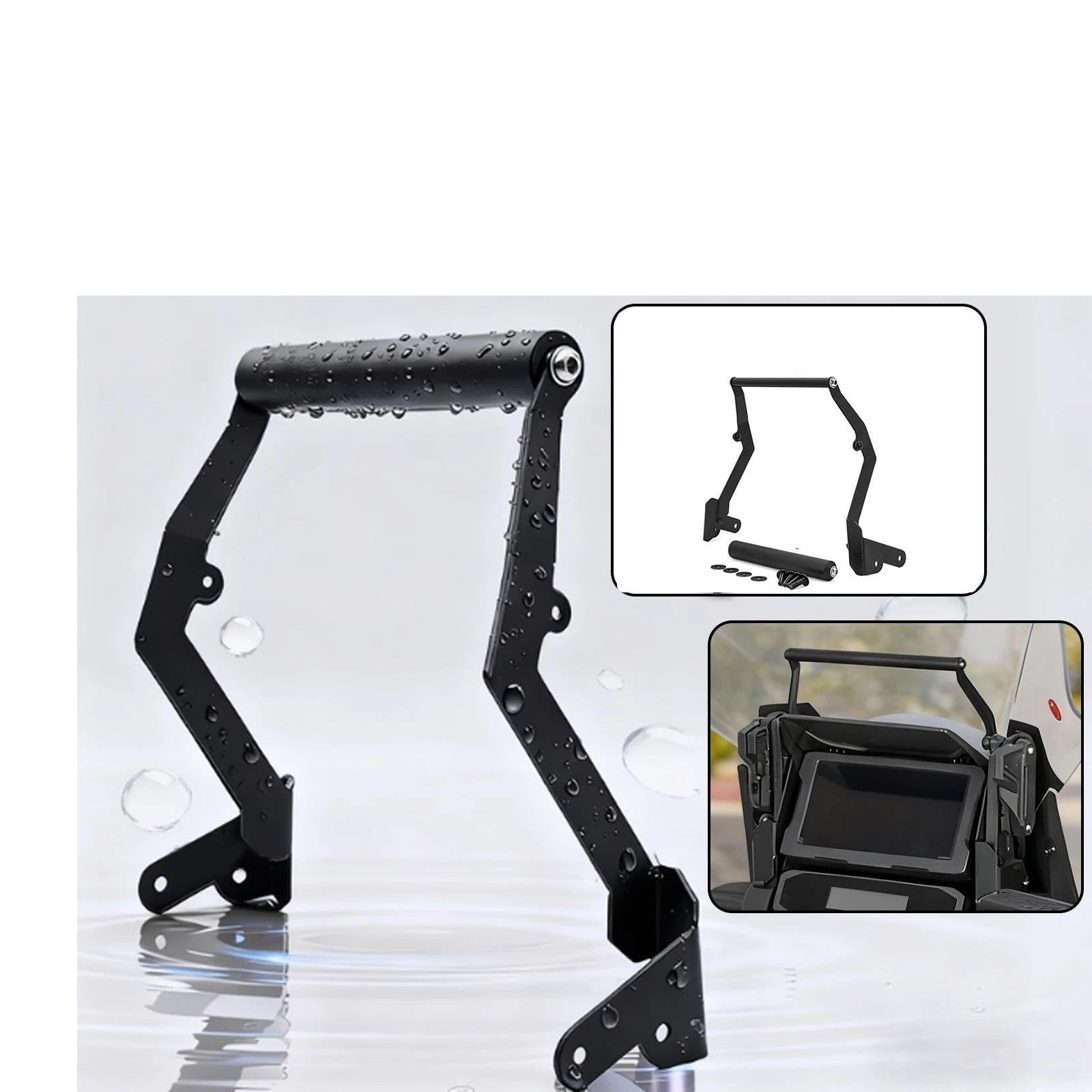 Manubrio Staffa Supporto Per Navigatore GPS Per Moto Per CRF 1100L Africa Twin ADVENTURE SPORTS CRF1100L 1100 L 2020-2025 Per Cellulare Moto Supporto Per Navigazione