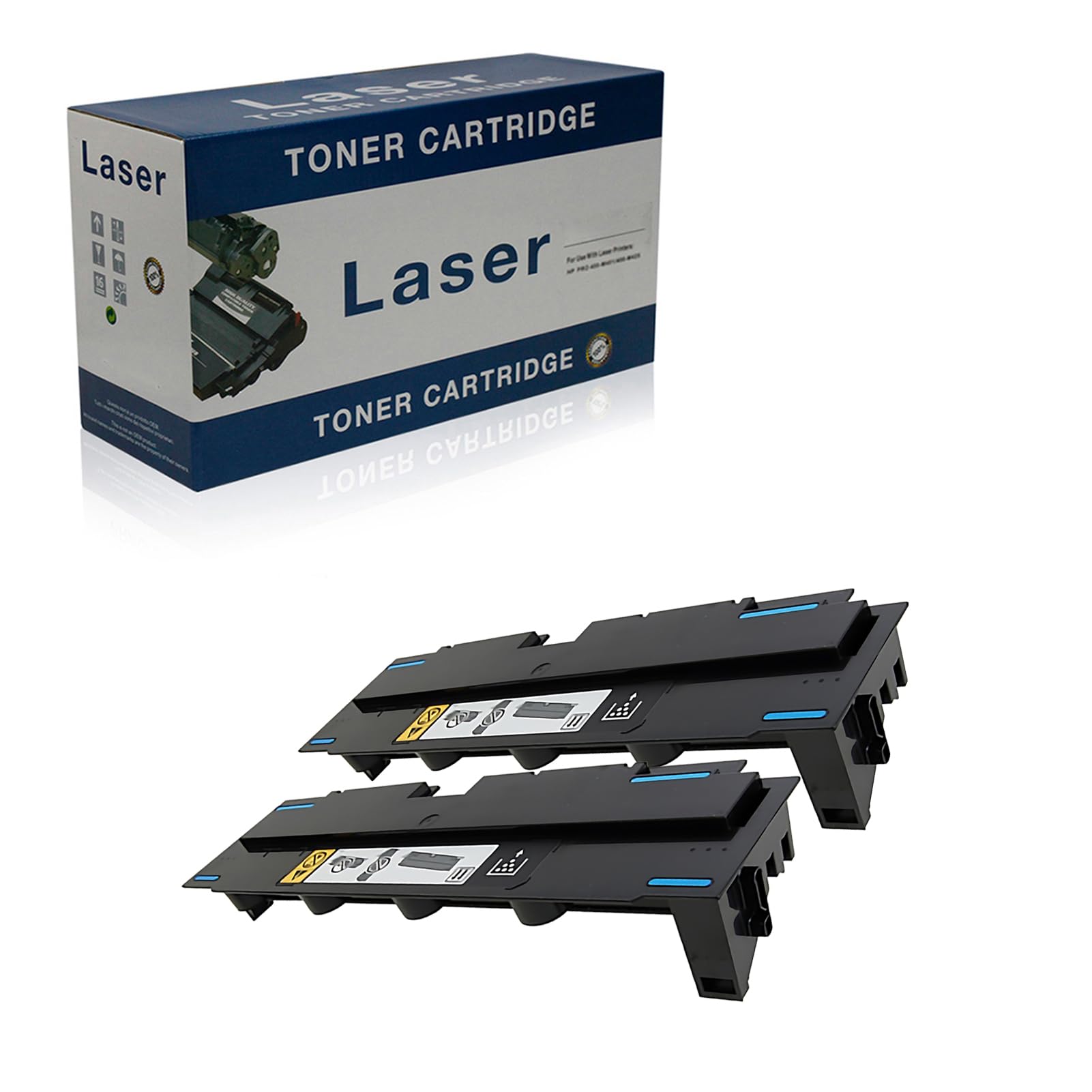 Kompatibler Resttonerbehälter Als Ersatz Für Kyocera WT-5190 WT5190 Zur Verwendung Mit Kyocera Taskalfa 306CI 307CI 308CI 356CI 358CI Drucker, (Schwarz - 44000 Seiten),2 Pack