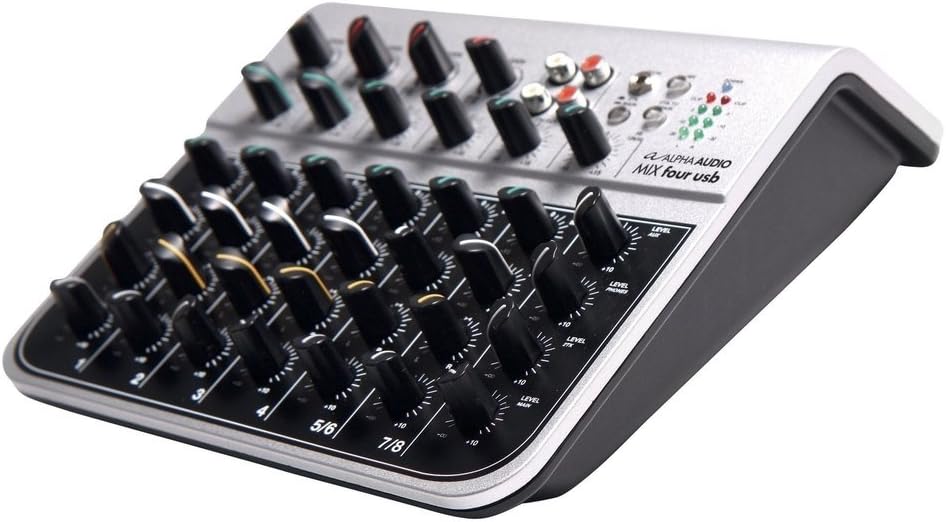 Alpha Audio 170300 Mixer Mix Four USB
