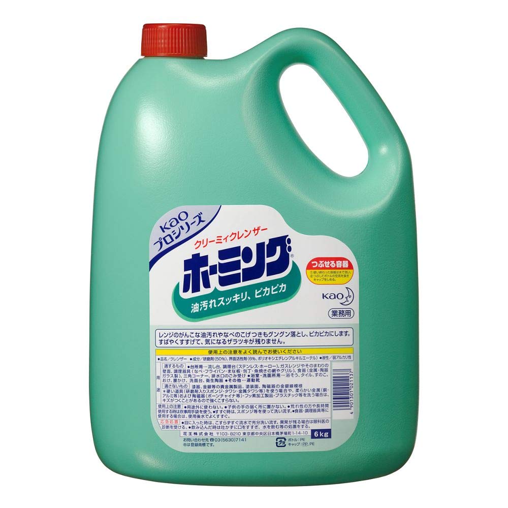 Amazon | 花王 クリーミィクレンザー ホーミング 業務用 6kg