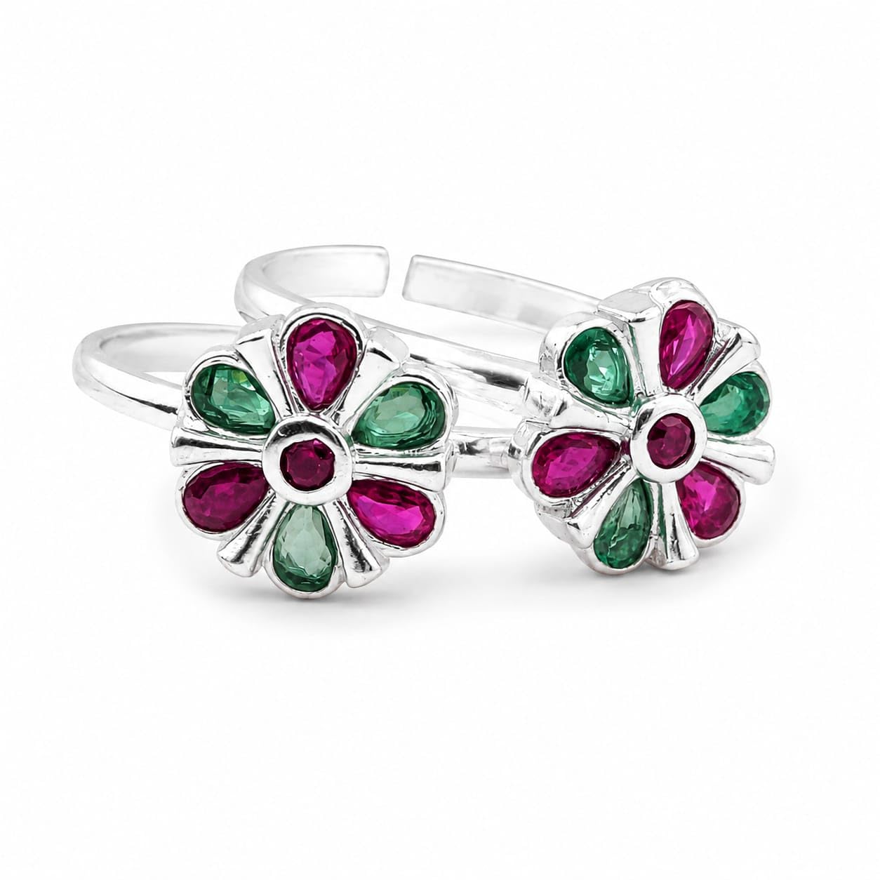 925 Sterling Silver Toe Ring | Adjustable Bichiya Toe Ring for Women | Traditional Silver Toe Ring-picture-30