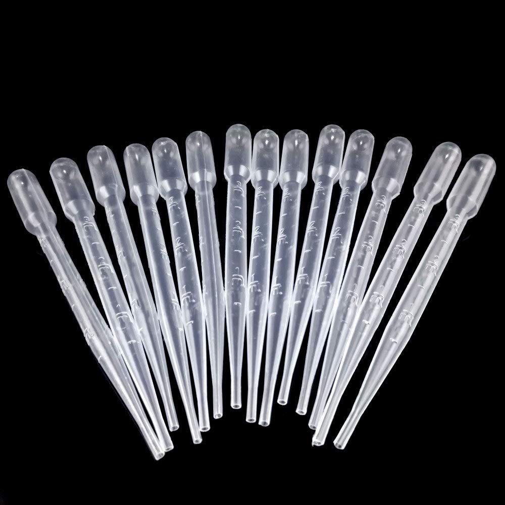 Pipettes de transfert pour laboratoire et mélanges créatifs