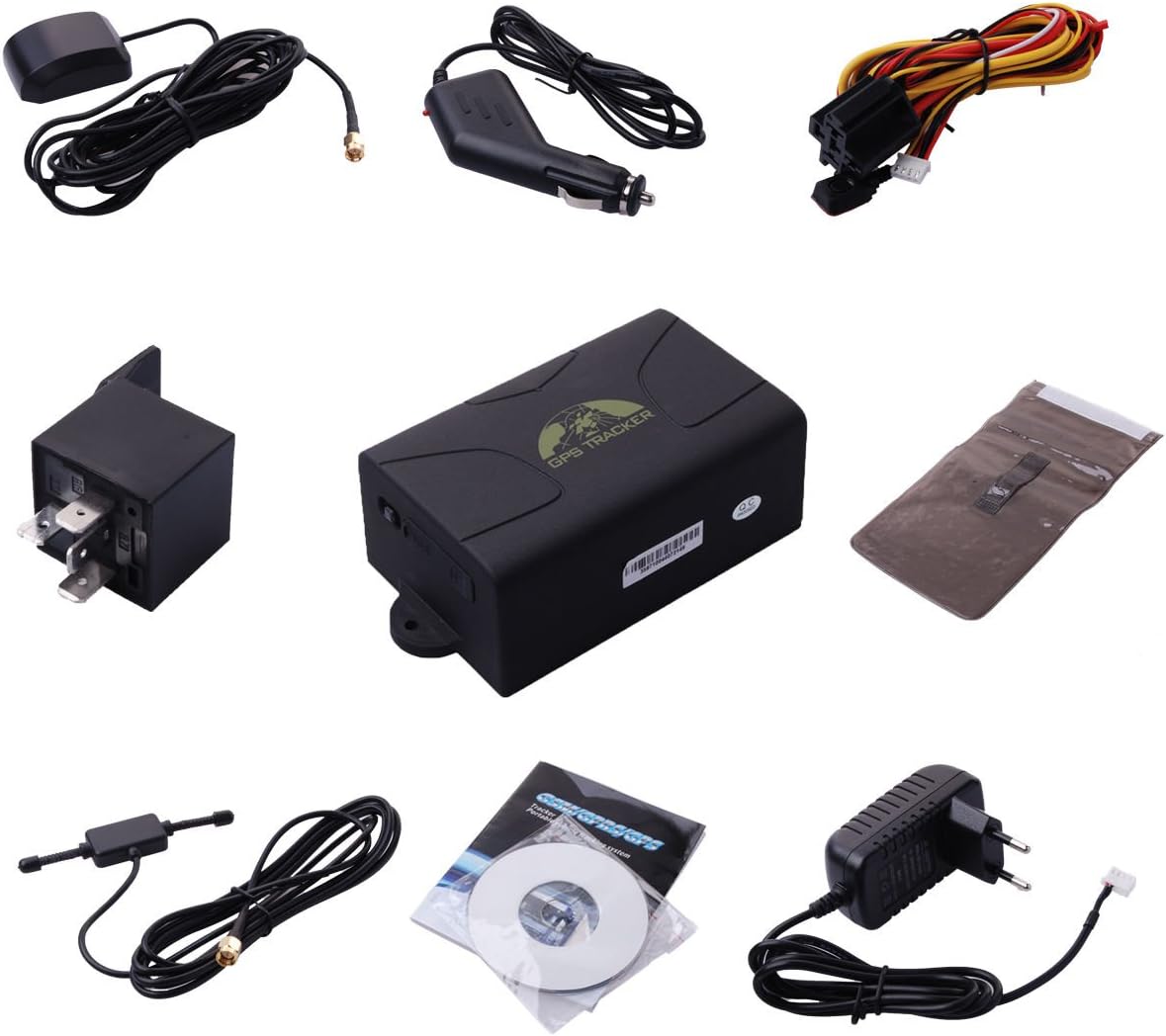 Localizzatore GPS TK104 Localizzatore satellitare Spia antifurto TK 104 Magnete