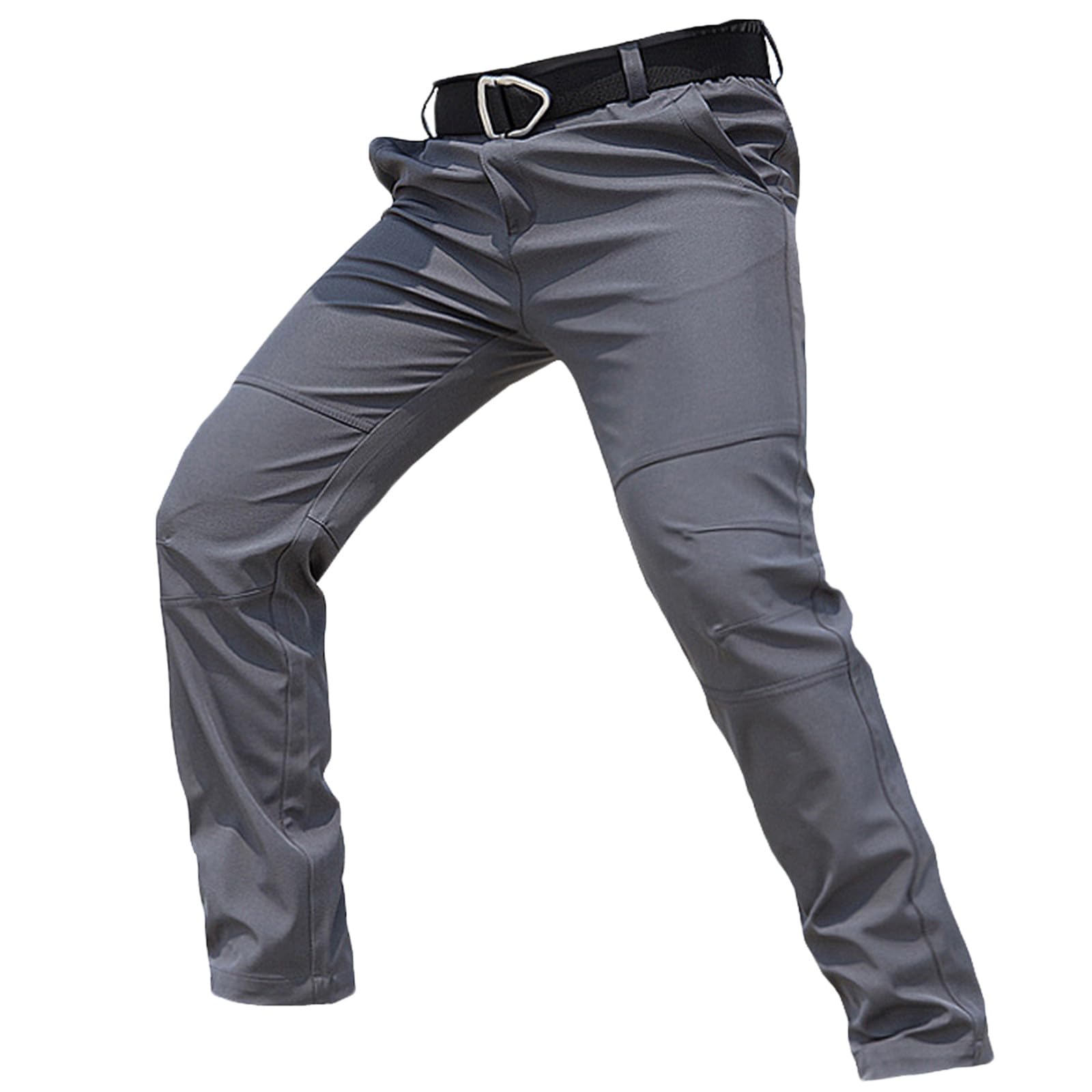 Mens Tactical Cargo Pants Water Resistant Lightweight Hiking Pants Comfy Outdoor Work Pant with Multi Pockets